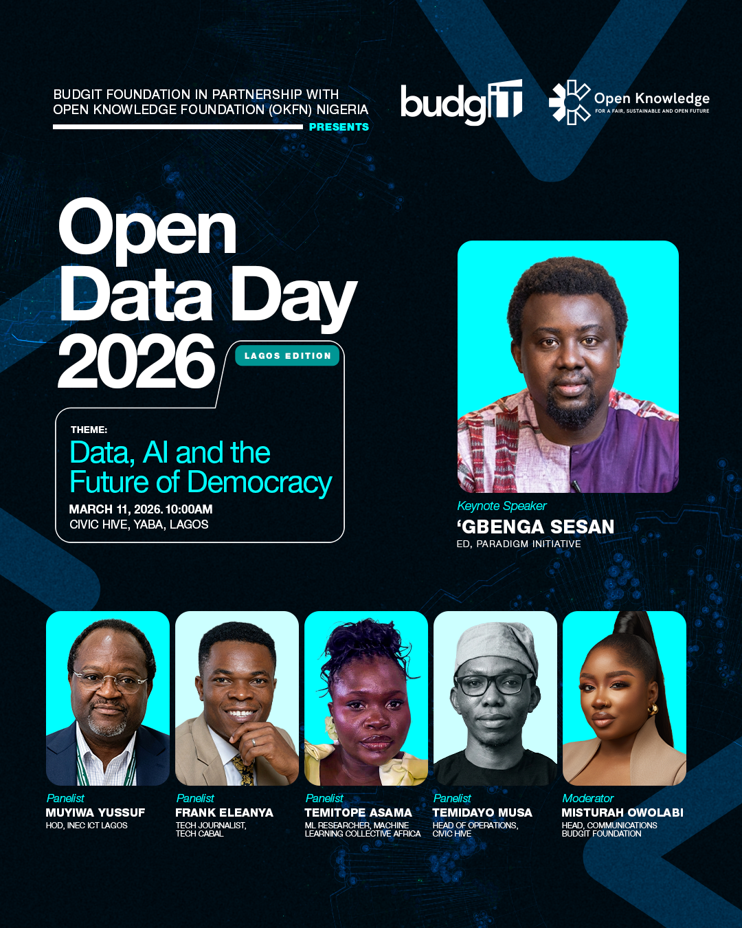 AI, Data, and Civic Trust Take Centre Stage at Open Data Day Lagos – The Budgit Foundation